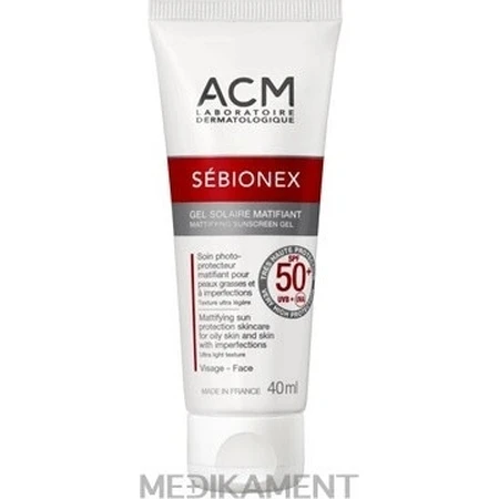 ACM SÉBIONEX Confusing Sunscreen Cream Gel 1×40 ml for problem skin
