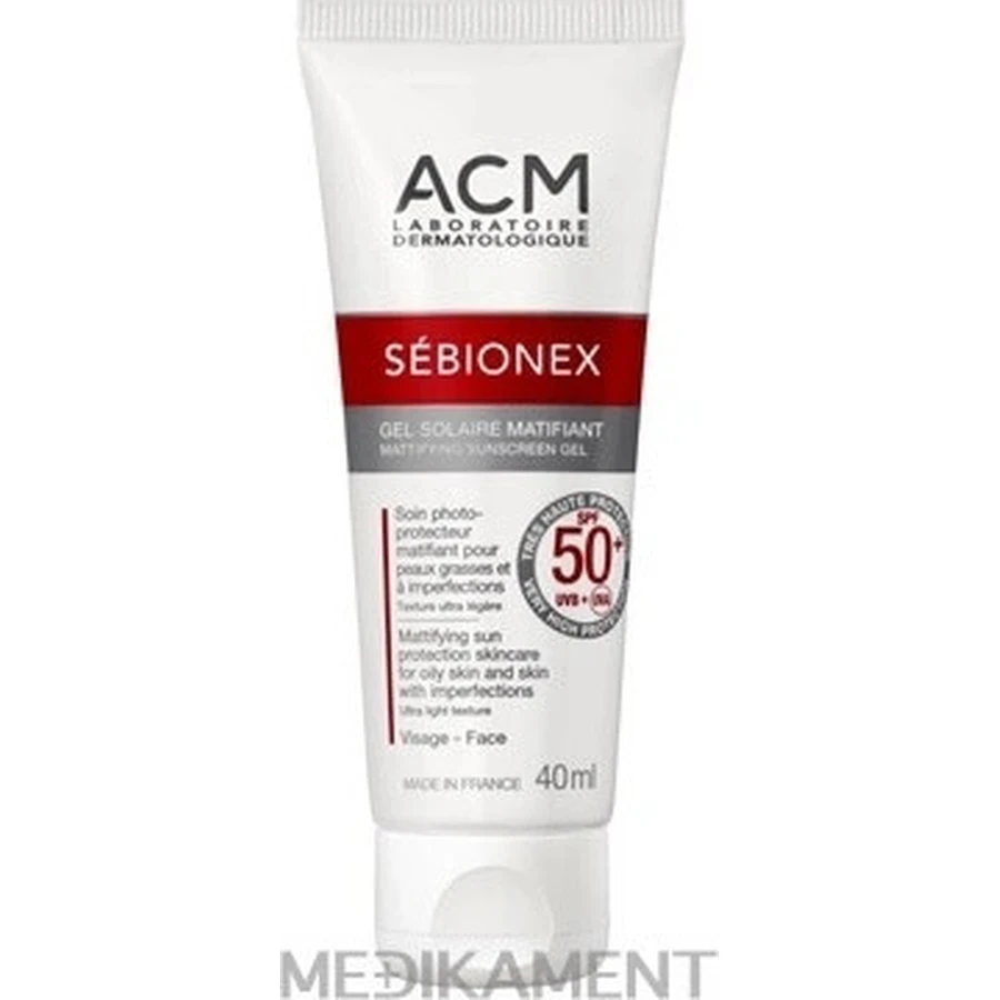 ACM SÉBIONEX Confusing Sunscreen Cream Gel 1×40 ml for problem skin