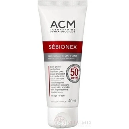 ACM SÉBIONEX Confusing Sunscreen Cream Gel 1×40 ml for problem skin