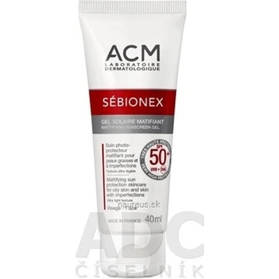 ACM SÉBIONEX Confusing Sunscreen Cream Gel 1×40 ml for problem skin