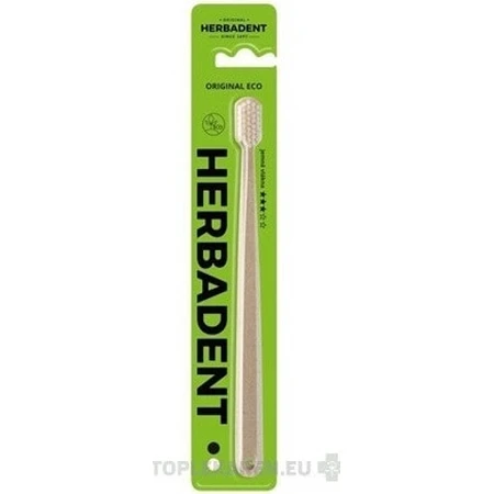 Brosse à dents HERBADENT Original ECO Gentle 1×1 pc, brosse à dents fine