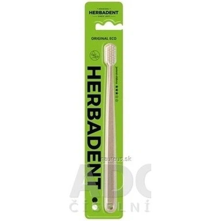 Brosse à dents HERBADENT Original ECO Gentle 1×1 pc, brosse à dents fine