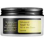 COSRX Advanced Snail 92 All In One Cream 1×100 g, crème hydratante