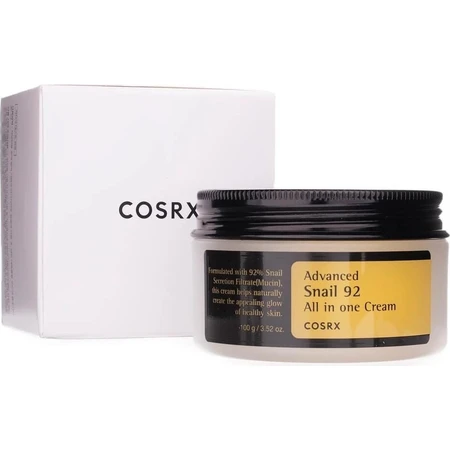 COSRX Advanced Snail 92 All In One Cream 1×100 g, crema hidratante