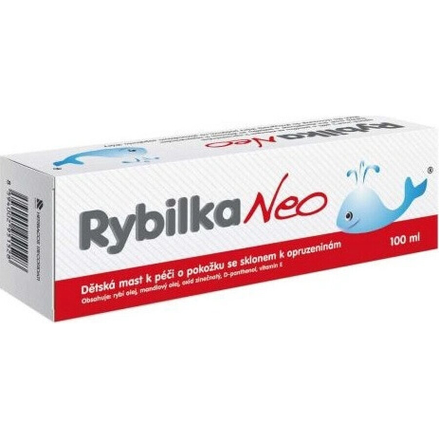 RYBILKA NEO 1×100 ml, unguento per bambini per la cura della pelle infiammata