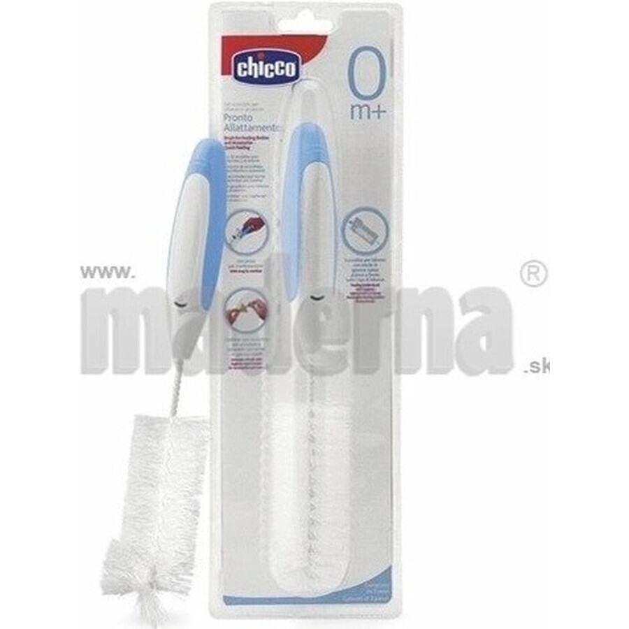 CHICCO Bottle and pacifier brush 1×1 pc, for all types of bottles