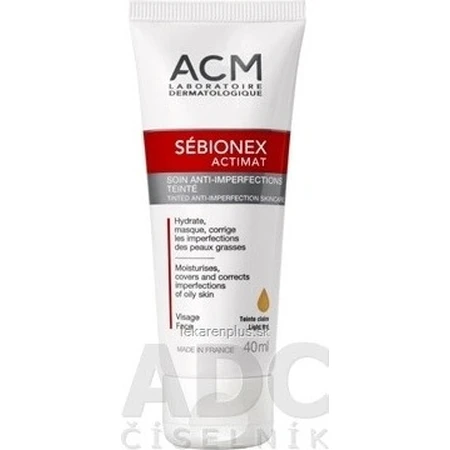 ACM SÉBIONEX ACTIMAT Gekleurde crème 1×40 ml voor de probleemhuid