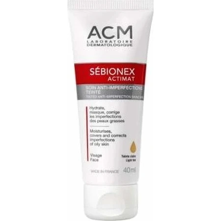 ACM SÉBIONEX ACTIMAT Gekleurde crème 1×40 ml voor de probleemhuid