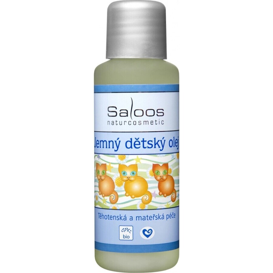 Saloos Gentle baby oil 1×50 ml, daily care