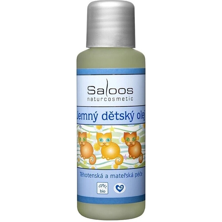 Saloos Gentle baby oil 1×50 ml, daily care