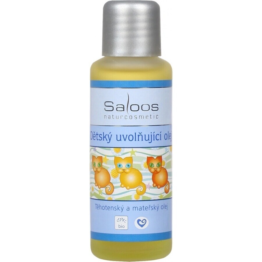 Saloos Gentle baby oil 1×50 ml, daily care