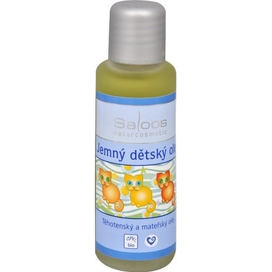 Saloos Gentle baby oil 1×50 ml, daily care
