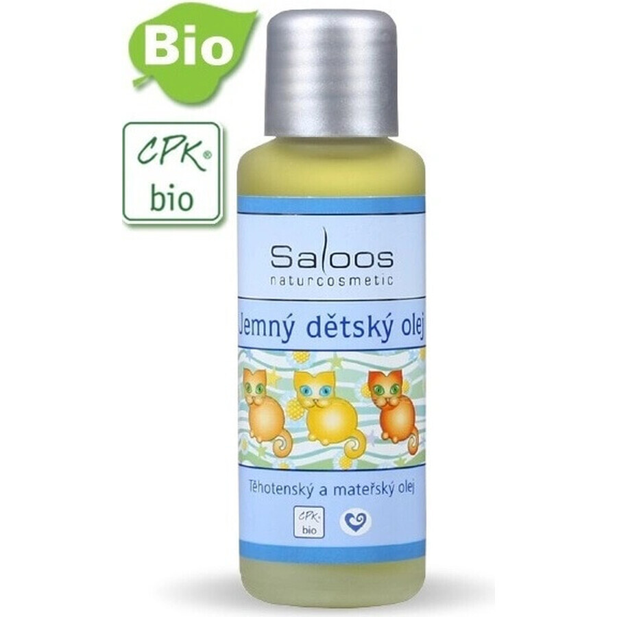 Saloos Gentle baby oil 1×50 ml, daily care
