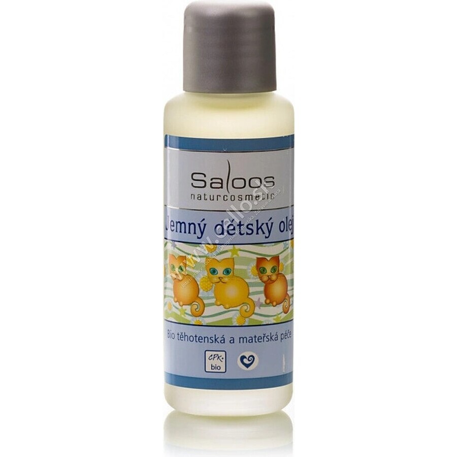 Saloos Gentle baby oil 1×50 ml, daily care
