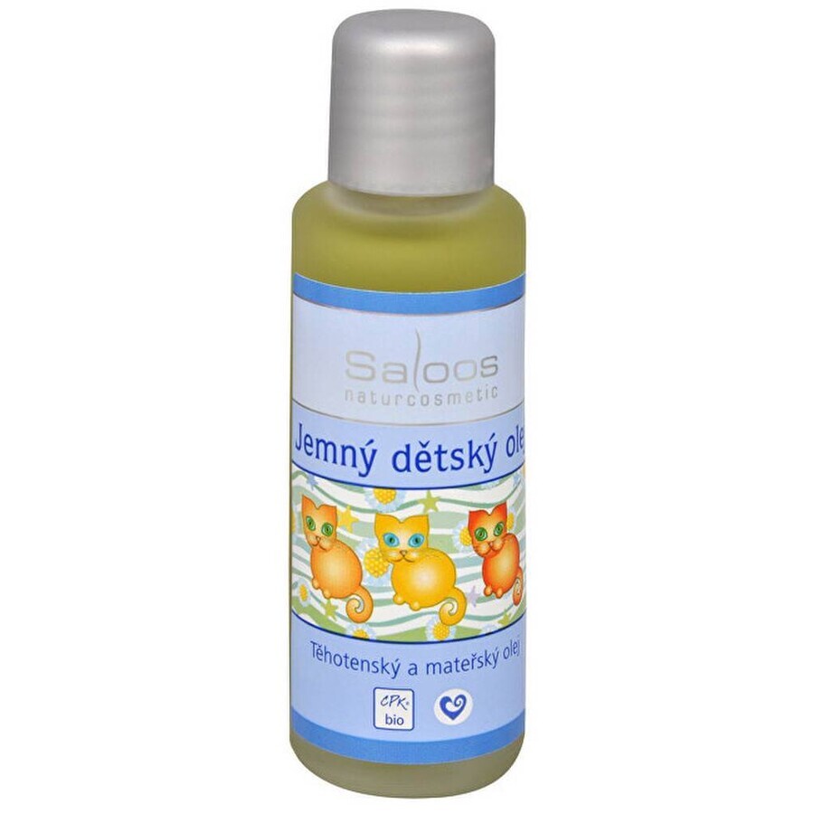 Saloos Gentle baby oil 1×50 ml, daily care