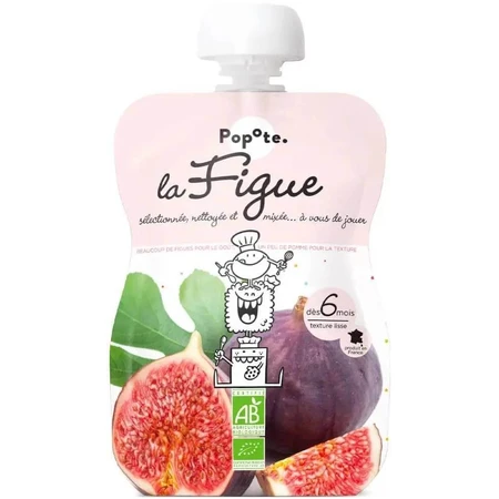 POPOTE Organic Fig Fig Capsule 120 g, 8+ 1×120 g