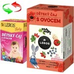 LEROS Thé aux fruits pour enfants 20×2 g, thé LEROS Thé aux fruits pour enfants 20×2 g, thé