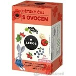 LEROS Thé aux fruits pour enfants 20×2 g, thé LEROS Thé aux fruits pour enfants 20×2 g, thé