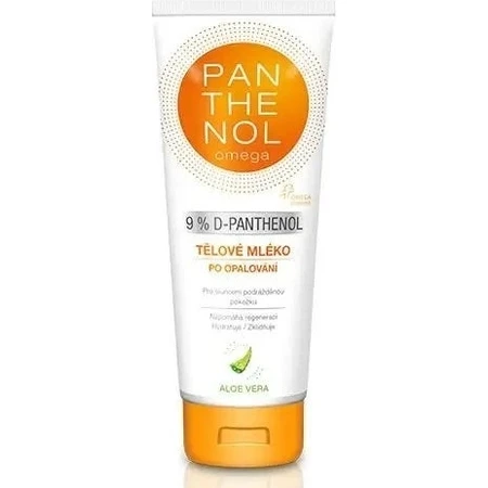 omega PANTENOL 9% ALOE VERA 1×250 ml, loción corporal after sun