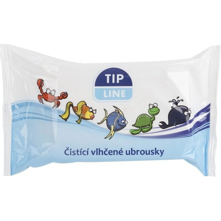 Salviettine umidificate di pulizia del bambino della linea Tip 1×60 pezzi, salviettine umidificate di pulizia Salviettine umidificate di pulizia del bambino della linea Tip 1×60 pezzi, salviettine umidificate di pulizia