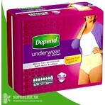 DEPEND SUPER XL para mujer 1×9 unidades, calzoncillos elásticos, perímetro de cadera 120-150 cm DEPEND SUPER XL para mujer 1×9 unidades, calzoncillos elásticos, perímetro de cadera 120-150 cm