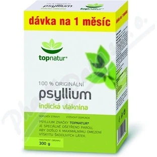 topnatur PSYLLIUM FIBER doos 1×300 g, voedingssupplement
