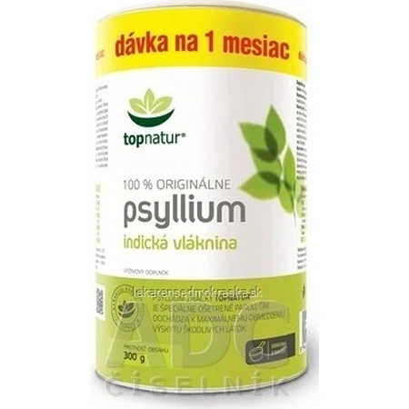 topnatur PSYLLIUM FIBER doos 1×300 g, voedingssupplement