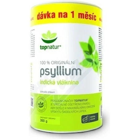 topnatur PSYLLIUM FIBER doos 1×300 g, voedingssupplement
