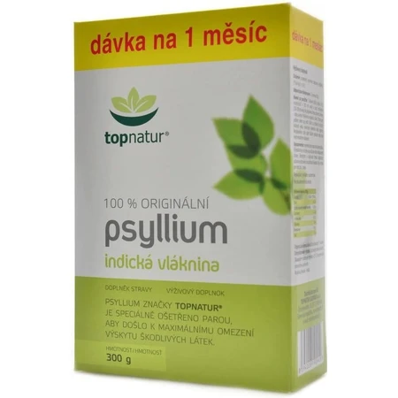 topnatur PSYLLIUM FIBER doos 1×300 g, voedingssupplement