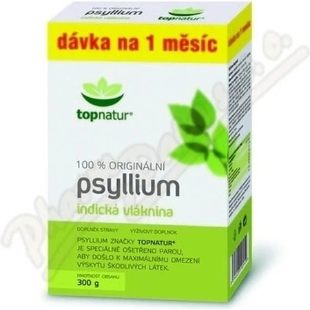 topnatur PSYLLIUM FIBER doos 1×300 g, voedingssupplement