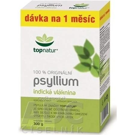 topnatur PSYLLIUM FIBER doos 1×300 g, voedingssupplement