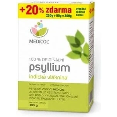 topnatur PSYLLIUM FIBER doos 1×300 g, voedingssupplement