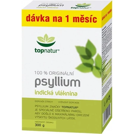 topnatur PSYLLIUM FIBER doos 1×300 g, voedingssupplement