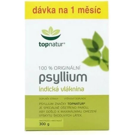 topnatur PSYLLIUM FIBER doos 1×300 g, voedingssupplement