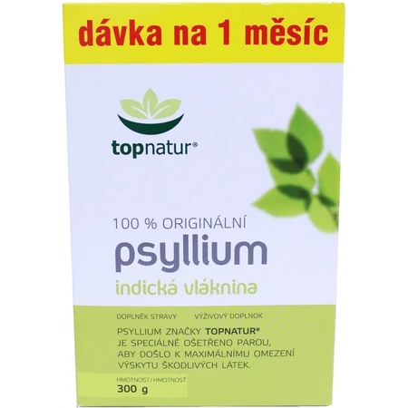 topnatur PSYLLIUM FIBER doos 1×300 g, voedingssupplement