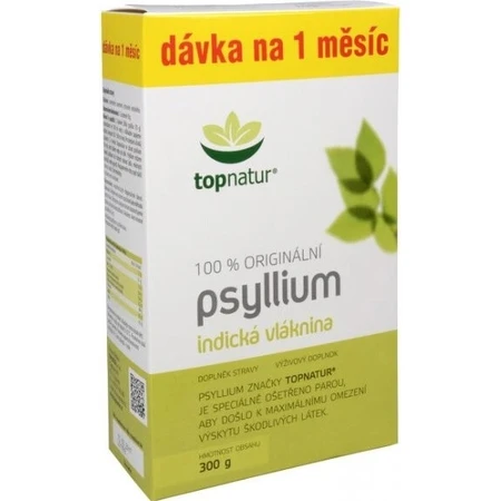 topnatur PSYLLIUM FIBER doos 1×300 g, voedingssupplement