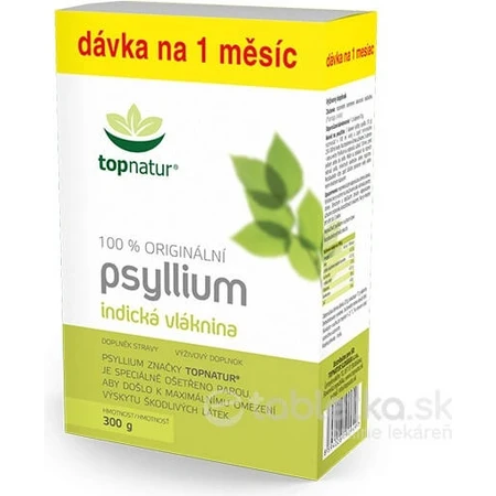 topnatur PSYLLIUM FIBER doos 1×300 g, voedingssupplement