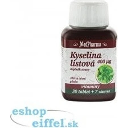MedPharma ACIDO FÓLICO 400 mcg 1×37 tbl, ACIDO FÓLICO