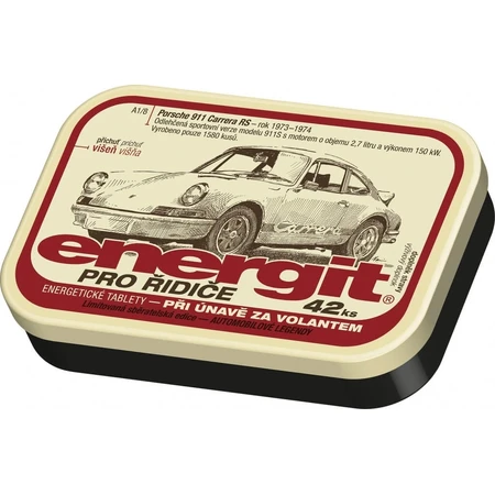 energit FOR DRIVERS 1×42 pcs, comprimés énergisants au goût de cerise