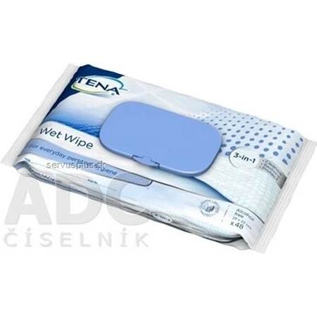 TENA Feuchttücher 1×48 Stück, Feuchttücher