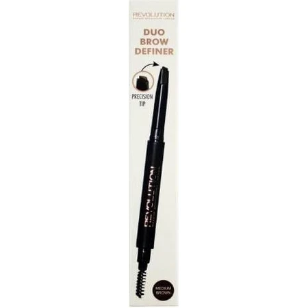 Revolution Duo Mittelbrauner Augenbrauenstift 1×1 St.