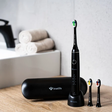 TrueLife SonicBrush Compact schwarz 1×1 Stück, Schallzahnbürste