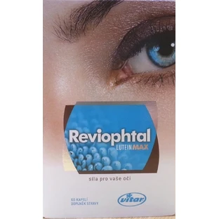 VITAR Reviophtal Reviophtal LUTEIN MAX 1×60 cps, voedingssupplement