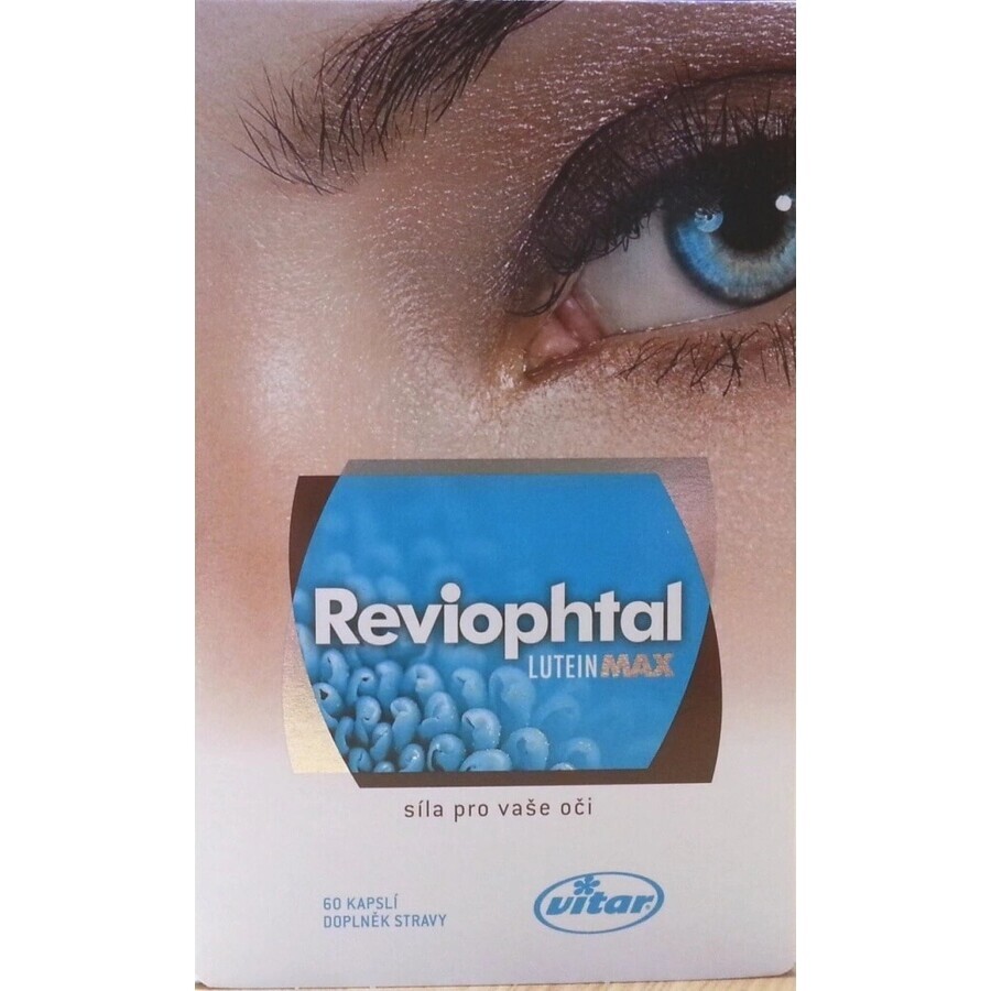 VITAR Reviophtal Reviophtal LUTEIN MAX 1×60 cps, integratore alimentare