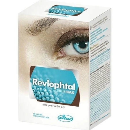 VITAR Reviophtal Reviophtal LUTEIN MAX 1×60 cps, voedingssupplement