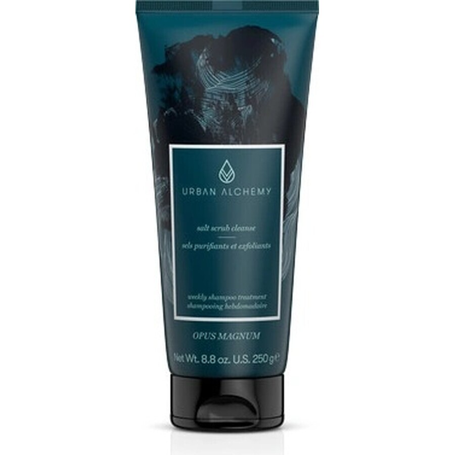 Urban Alchemy Salt Scrub Cleansing Shampoo 1×250 g, shampoo esfoliante Urban Alchemy Salt Scrub Cleansing Shampoo 1×250 g, shampoo esfoliante
