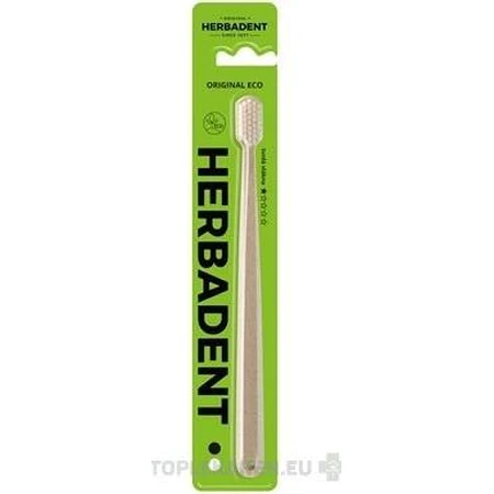 Zahnbürste HERBADENT Original ECO Hard 1×1 Stück, Zahnbürste