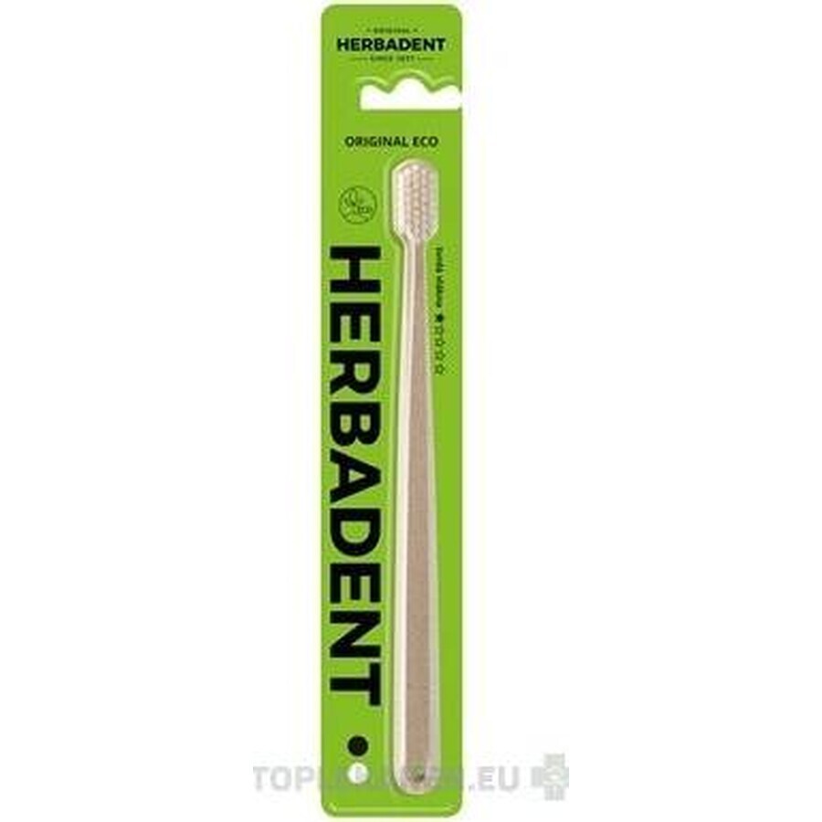 Tandenborstel HERBADENT Original ECO Hard 1×1 stuk, tandenborstel