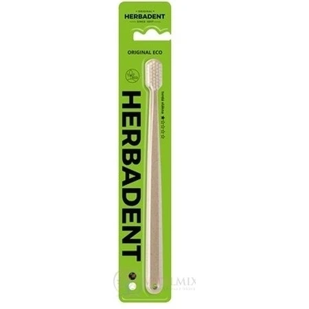 Zahnbürste HERBADENT Original ECO Hard 1×1 Stück, Zahnbürste