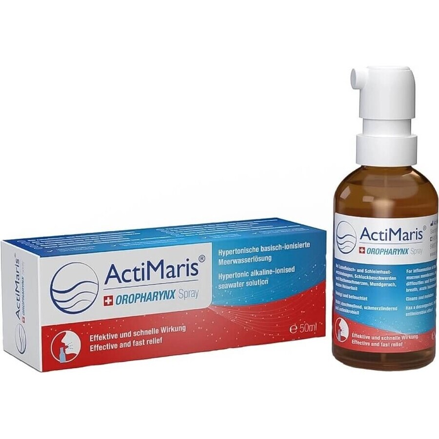 Actimaris OROPHARYNX Spray bei Entzündungen und Infektionen 50ml 1×50 ml
